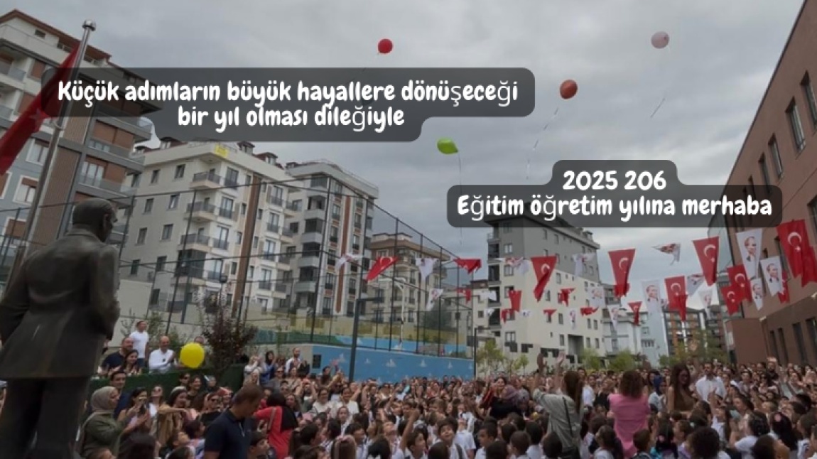 OKULUMUZ EĞİTİM ÖĞRETİME BÜYÜK BİR COŞKUYLA BAŞLADI